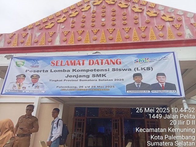 LKS SMK Sumsel 2025 di SMK Negeri 6 Palembang
