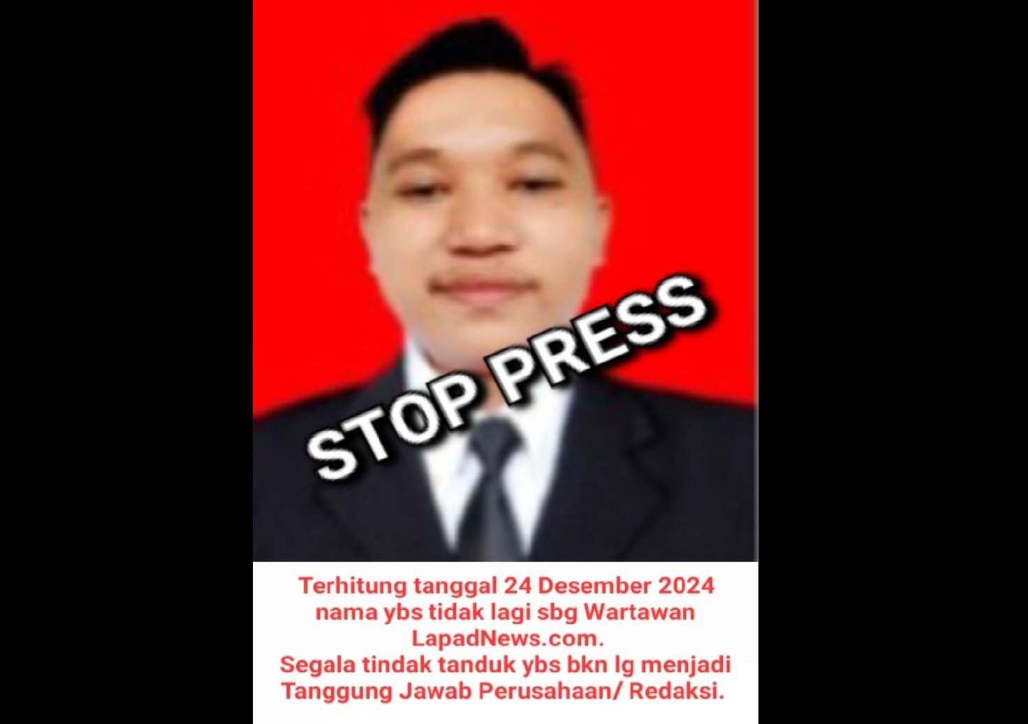 Oknum Wartawan Diduga Cemarkan Nama Baik Media, PT Media Metro Corpora Tempuh Jalur Hukum