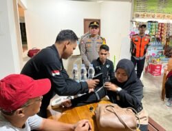 Polda Sumsel Hadirkan Cek Kesehatan Gratis di Rest Area Tol Km 56B, Pemudik Dipastikan Bugar Lanjut Perjalanan. 