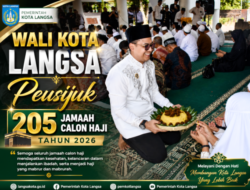 WALI KOTA LANGSA JEFFRY SENTANA PEUSIJUK 205 JAMAAH CALON HAJI TAHUN 2026