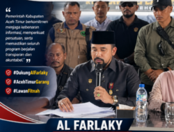 KONFRENSI PERS : BUPATI ACEH TIMUR AJAK MASYARAKAT LAWAN HOAKS DAN ISU FITNAH 