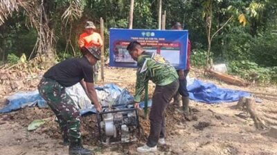 Satgas TMMD Ke-128 Sentuh Kebutuhan Warga, Pengeboran Air Bersih Masuki Tahap Awal