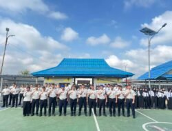 Kakanwil Ditjenpas Sumsel Pimpin Apel Kedisiplinan di Rutan Kelas I Palembang, Berikan Reward kepada Petugas Berprestasi