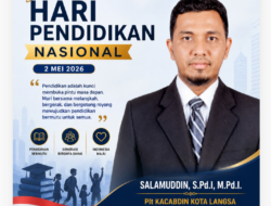 Plt Kacabdin Langsa Ucapkan Selamat Hardiknas: Pendidikan Kunci Membuka Pintu Masa Depan