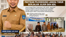 Camat Andre Isvani Pimpin Pelatihan P2G: Pastikan Pilchiksung Langsa Timur
