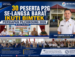 30 PESERTA P2G SE-LANGSA BARAT IKUTI BIMTEK, PERSIAPAN PILCHIKSUNG 