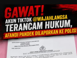 Gawat! Akun TikTok @WajahLangsa Terancam Hukum, Afandi Pandek Dilaporkan ke Polisi
