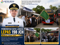 Pelepasan JCH Oleh Wali Kota Langsa , Jeffry Sentana S Putra