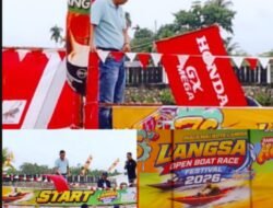 PT. Pekola Bersama Pemko Langsa Menggelar Festival Open Boat Race 2026