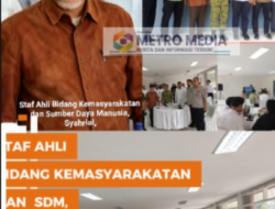Staf Ahli Bidang Kemasyarakatan Dan Sdm Syahrial Berharap: KDMP Merah Putih Jadi Pilar Utama Bangkitan Perekonomian Rakyat