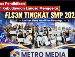 Dinas Pendidikan dan Kebudayaan Kota Langsa Mengelar  FLS3N Tingkat SMP 2026 Lahirkan Siswa Kreatif Dan Berbudaya 