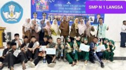 SMP N 1 Langsa  Unggul Dalam FLS3N Tingkat  SMP 2026 Kota Langsa : Lahirkan  Siswa Kreatif  Dan Berbudaya 
