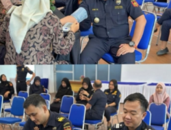 Wujudkan Aparatur Sehat Dan Produktif, Bea Cukai Langsa Gelar Skrining Kesehatan Bersama Puskesmas