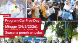 Car Free Day (CFD), Minggu  Bersama Wali Kota Langsa