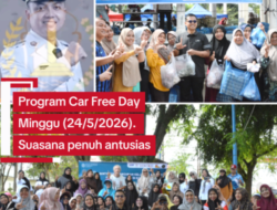 Car Free Day (CFD), Minggu  Bersama Wali Kota Langsa