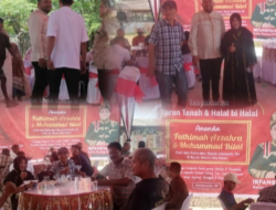 Irfan Syah, SH Gelar Tasyakuran Dan Halal Bi Halal Di Basecamp Alue Beurawe