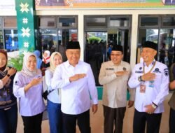 Wagub Cik Ujang Sambut Jamaah Haji Kloter II Asal Lahat, Tekankan Pentingnya Pelayanan dan Kebersamaan