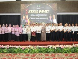 KEPALA RUTAN KELAS I PALEMBANG HADIRI KEGIATAN KENAL PAMIT KAKANWIL DITJENPAS SUMATERA SELATAN