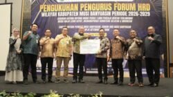 Forum HRD Muba Dikukuhkan, Wabup Muba bersama BPJS Ketenagakerjaan dan BPJS Kesehatan Dorong Prioritas Tenaga Kerja Lokal dan Perlindungan Pekerja Rentan 