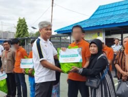 Rutan Kelas I Palembang Salurkan Bantuan Sosial kepada Keluarga Warga Binaan, Wujud Kepedulian dan Penguatan Hubungan dengan Masyarakat