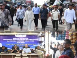 Usai HLM TPID dan TP2DD, Walikota Langsa Turun ke Pasar Pastikan Harga Kebutuhan Pokok Tetap Stabil