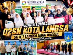 Juara Lomba O2SN Kota Langsa   SD N 1 Langsa Lebih Unggul   Dalam Memperoleh juara 