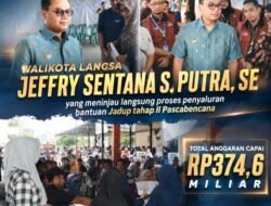 Walikota Langsa, Jeffry Sentana S. Putra, SE, Meninjau Penyaluran Bantuan  Tahap II Pascabencana, Total Capai Rp374,6 M