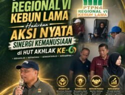 PTPN IV Regional VI Kebun Lama Hadirkan Aksi Nyata Sinergi Kemanusiaan di HUT AKHLAK Ke-6