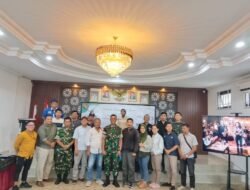 Kodim 0418/Palembang Gelar Coffee Morning, Dandim Paparkan Kesiapan TMMD Ke-129 di Talang Jambe