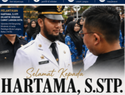 Selamat Kepada Hartama, S.STP. Siap Jalani Amanah Baru Sebagai Camat Langsa Kota