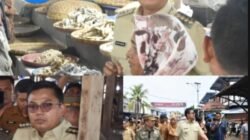 Wali Kota Langsa Jeffry Sentana S. Putra, Tinjau Pasar, Lakukan Penyesuaian Agar Sesuai Kebutuhan Pedagang