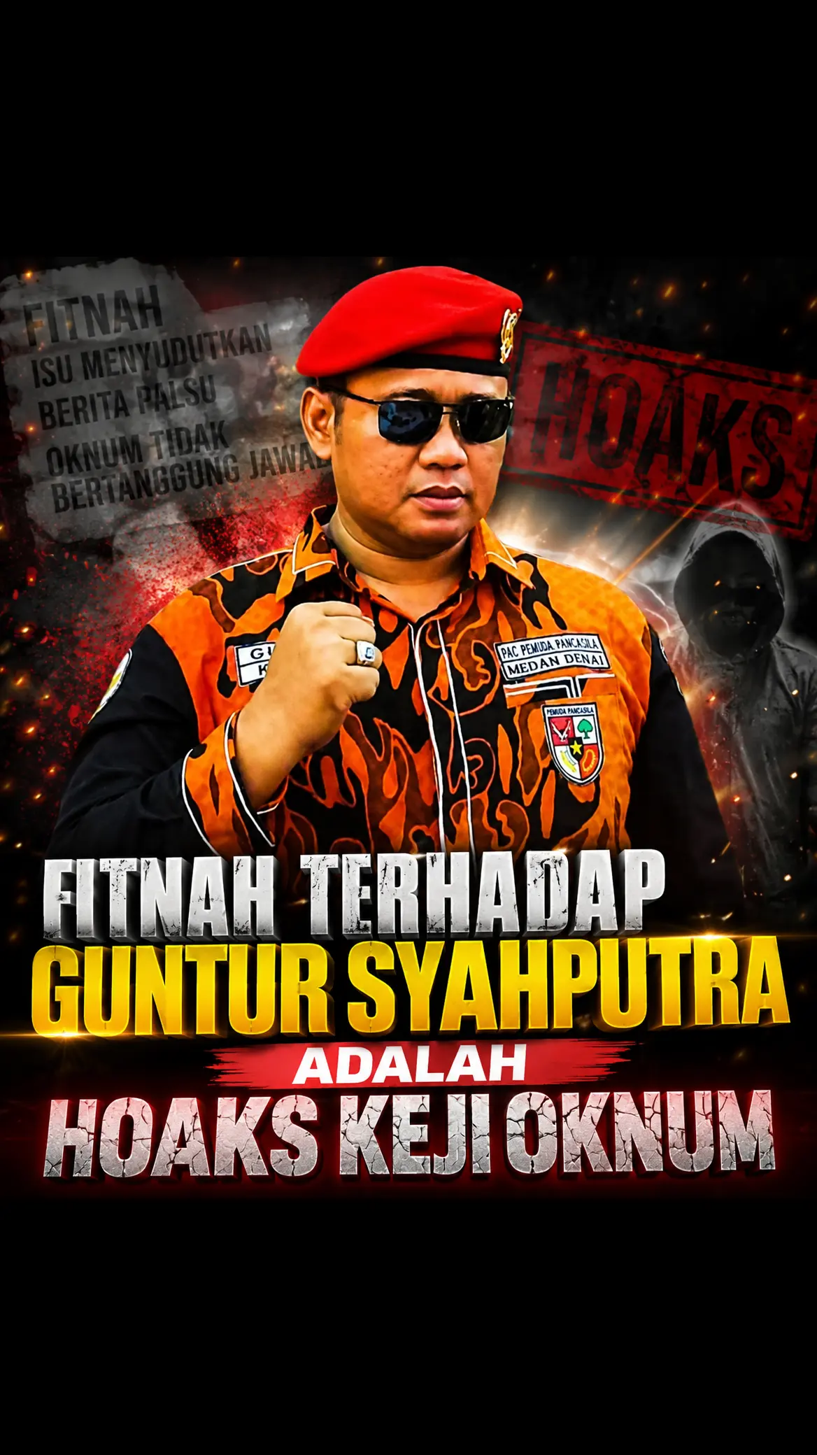 KELARIFIKASI & BANTAHAN KERAS, Tudingan Status DPO Terhadap Guntur Sahputra Adalah Hoaks & Fitnah Keji Oknum Tak Bertanggung Jawab!