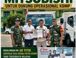 Kodim 0104/Aceh Timur Salurkan 68 Truk Mitsubishi Untuk Dukung Operasional KDMP