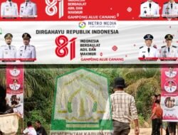 Semangat Nasionalisme Membara, Geuchik Razali Ajak Warga Gampong Alue Canang Hiasi HUT RI ke-81