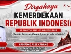 Dirgahayu Ke-81 Kemerdekaan RI, Keuchik Razali Ajak Warga Alue Canang Terus Jaga Persatuan