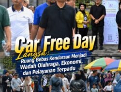 CFD Langsa: Ruang Bebas Kendaraan Menjadi Wadah Olahraga, Ekonomi, dan Pelayanan Terpadu