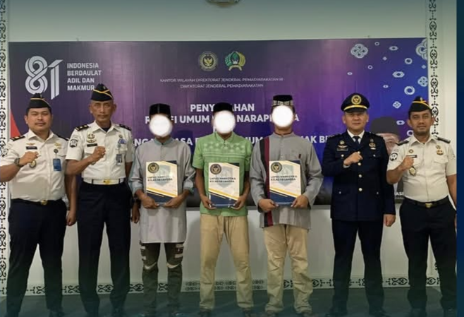 Sumber foto dokumen Humas Lapas narkotika kelas IIB Langsa