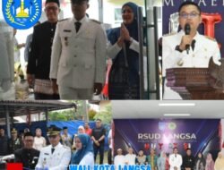 Wali Kota Langsa Launching Inovasi Air Minum RO Di RSUD Dan Jenguk Bayi Merah Putih