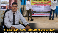 KLARIFIKASI DAN PELURUSAN PEMBERITAAN  KANTOR HUKUM ANDI CANDRA NASUTION, S.H., M.H. & PARTNER