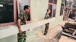 Rehab Rumah Dinas Koramil Pakjo Capai 55 Persen, Pekerjaan Terus Dikebut