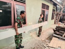 Rehab Rumah Dinas Koramil Pakjo Capai 55 Persen, Pekerjaan Terus Dikebut