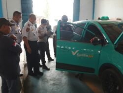 Uji KIR Taksi Listrik Green SM Dimulai, Dishub Palembang Akan Periksa 200 Armada