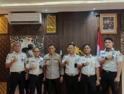 Perkuat Sinergitas dan Keamanan, Kepala Rutan dan Kalapas Palembang Silaturahmi dengan Kapolrestabes