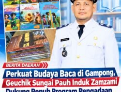 Perkuat Budaya Baca dan Cegah Stunting, Geuchik Sungai Pauh Induk Zamzami Dukung Penuh Pengadaan Buku Literasi di Langsa Barat