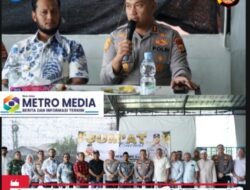 Camat Langsa Kota Hartama, S.STP., Hadiri Langsung Jumat Curhat Polres Langsa