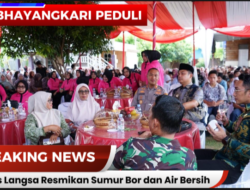 Bhayangkari Peduli: Polres Langsa Resmikan Sumur Bor dan Air Bersih 