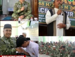 Kodim 0104/Atim Gelar Peringatan Maulid Nabi Muhammad SAW 1448 H