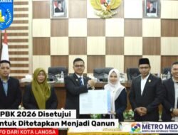 Perubahan APBK Langsa Tahun 2026 Disetujui untuk Ditetapkan Menjadi Qanun