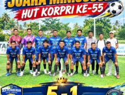 Tim DLH dan Perhubungan Juara Minisoccer HUT KORPRI ke-55, Kegiatan Pererat Kebersamaan ASN Pemko Langsa