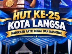 Ribuan Warga Padati Malam Resepsi HUT ke-25 Kota Langsa, Hadirkan Artis Lokal dan Nasional